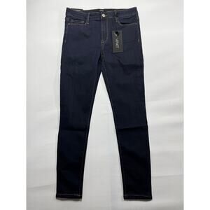 [Brand] Women's Straight Leg Jeans - Dark Blue